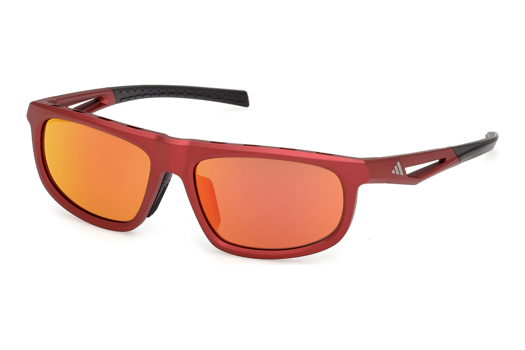 Adidas   SP0126 67L roviex verspiegeltMatt Dunkel Rot