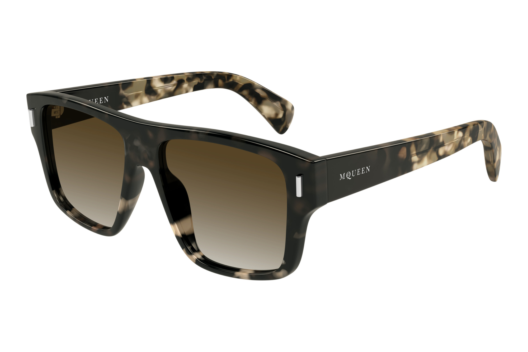 Alexander McQueen   AM0550S 002 HAVANA