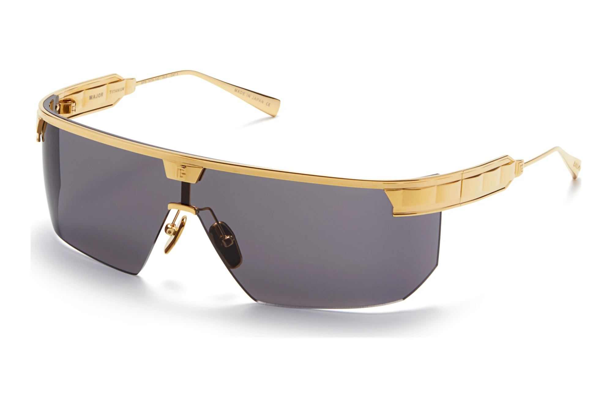 Balmain Paris   BPS-147 A Dark Grey - ARYellow Gold w