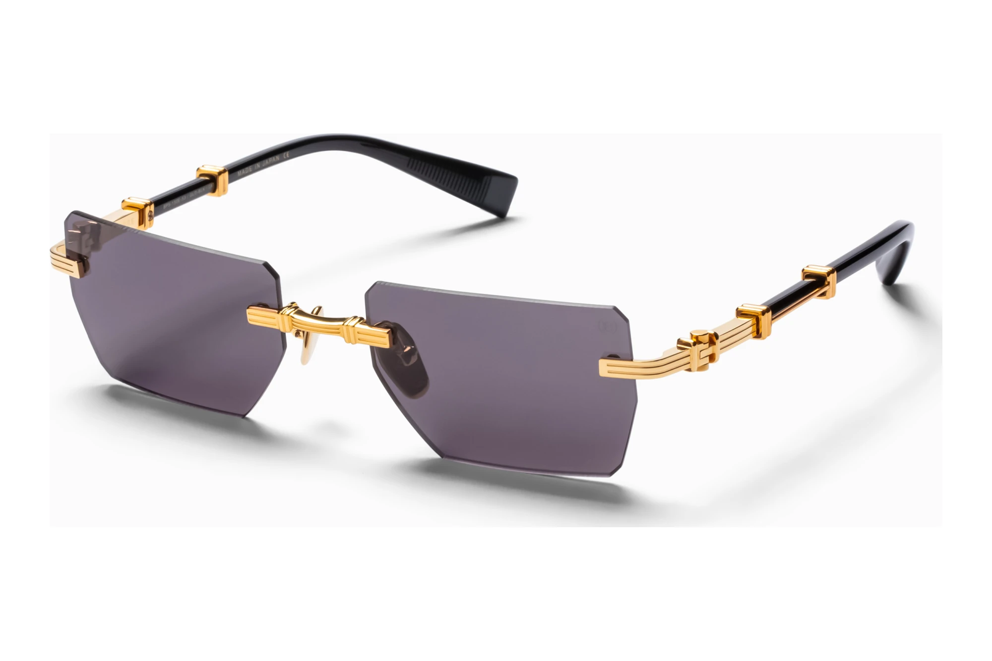 Balmain Paris   BPS-150 E Dark Grey - ARGold - Black w