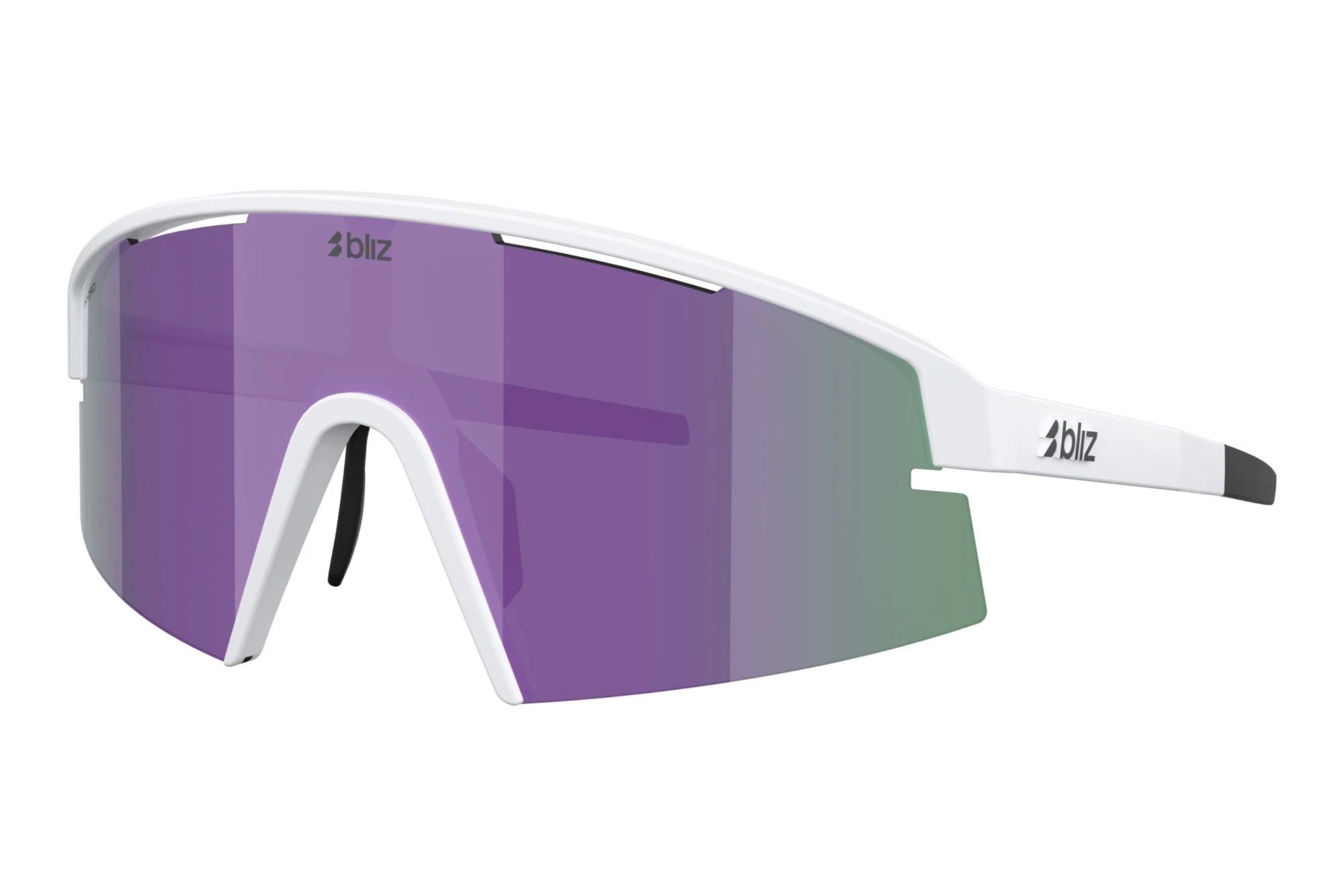 Bliz   ZB7023 702307 Smoke/Purple MirrorMatte White