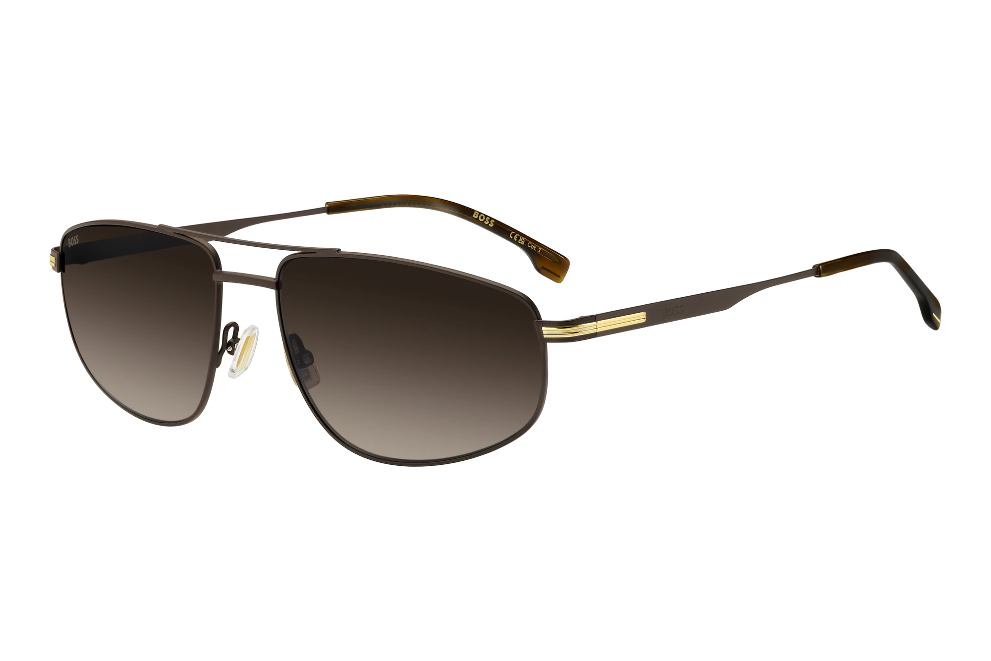 Boss   BOSS 1887/S FG4/HA BROWN SHADEDBROWN GOLD