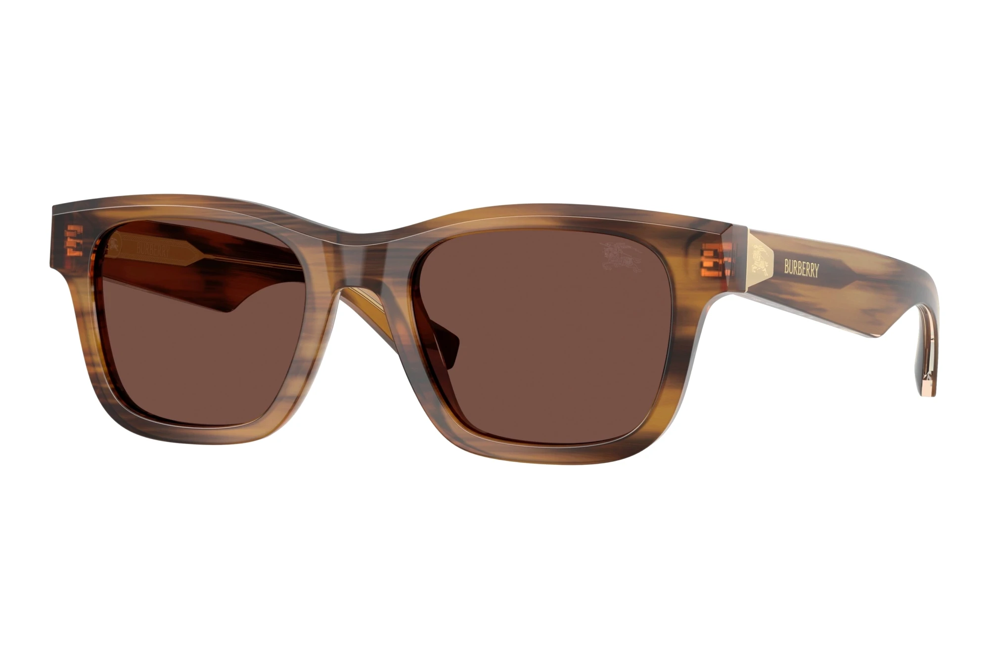 Burberry   BE4504 425373 Black ChocolateStriped Brown