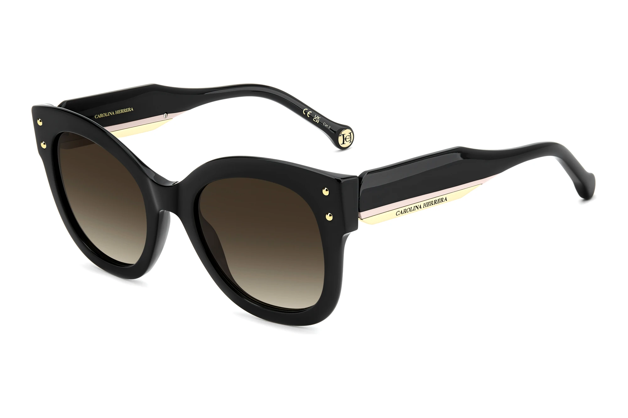 Carolina Herrera   HER 0410/S 807/HA BROWN SHADEDBLACK