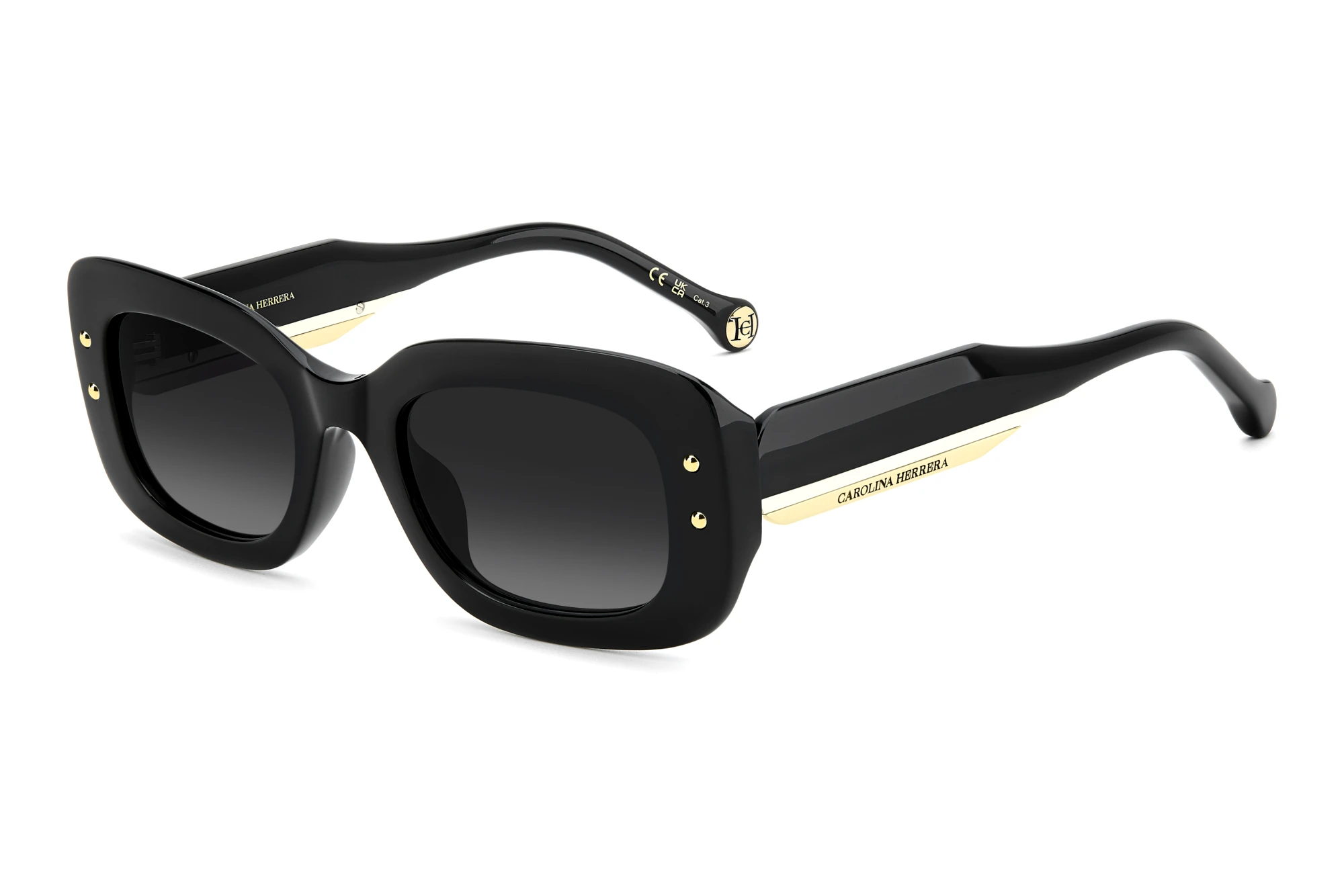 Carolina Herrera   HER 0411/G/S 807/9O GREY SHADEDBLACK