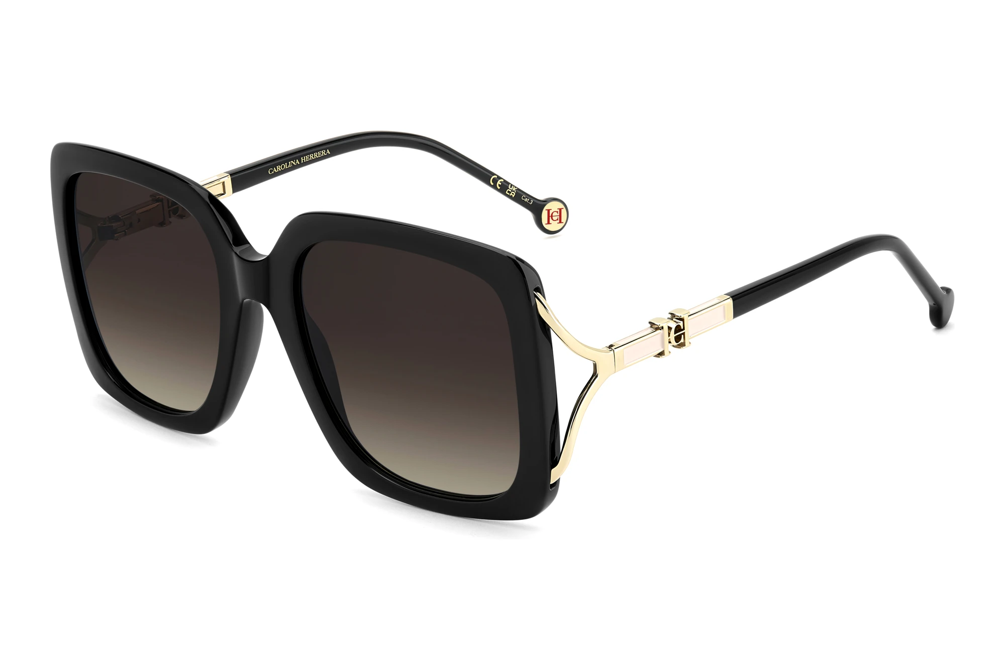 Carolina Herrera   HER 0420/S KDX/HA BROWN SHADEDBLACK NUDE
