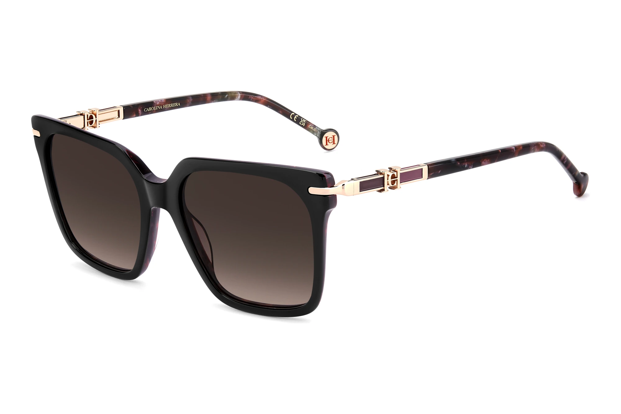Carolina Herrera   HER 0421/S EED/HA BROWN SHADEDRED HAVANA BLACK