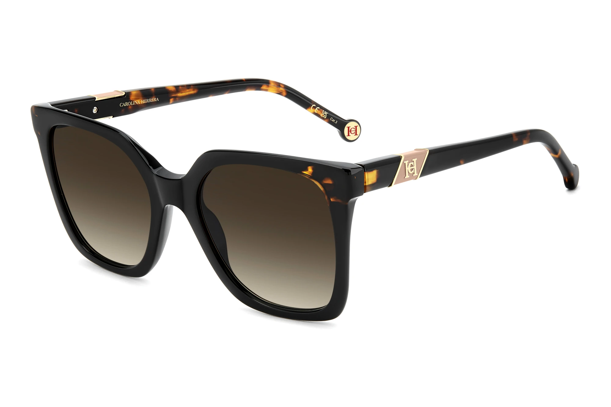 Carolina Herrera   HER 0430/S WR7/HA BROWN SHADEDBLACK HAVANA