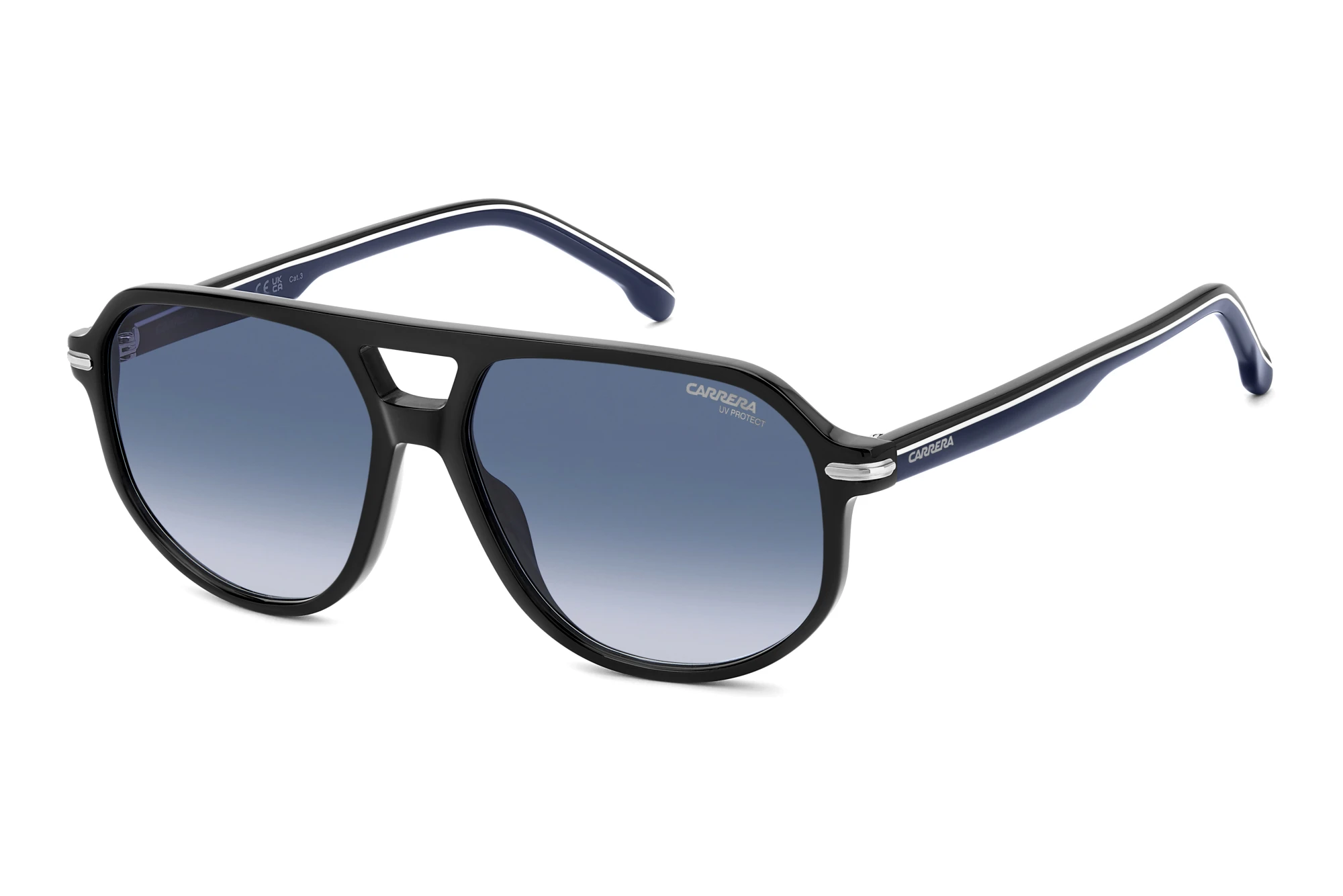 Carrera   CARRERA 375/S D51/08 DK BLUE SHADEDBLACK BLUE