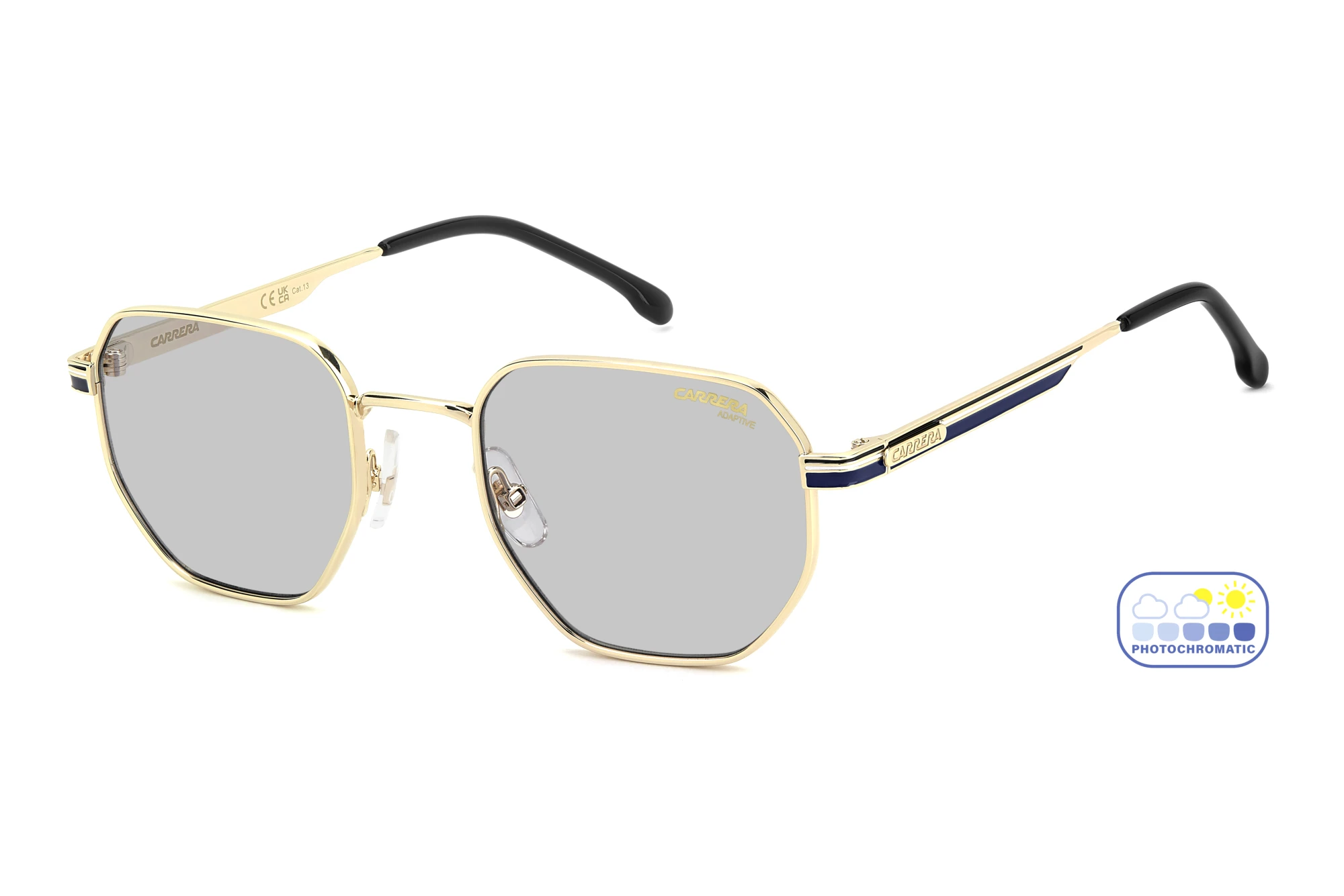 Carrera   CARRERA 380/S LKS/7O GREY POLARIZEDGOLD BLUE