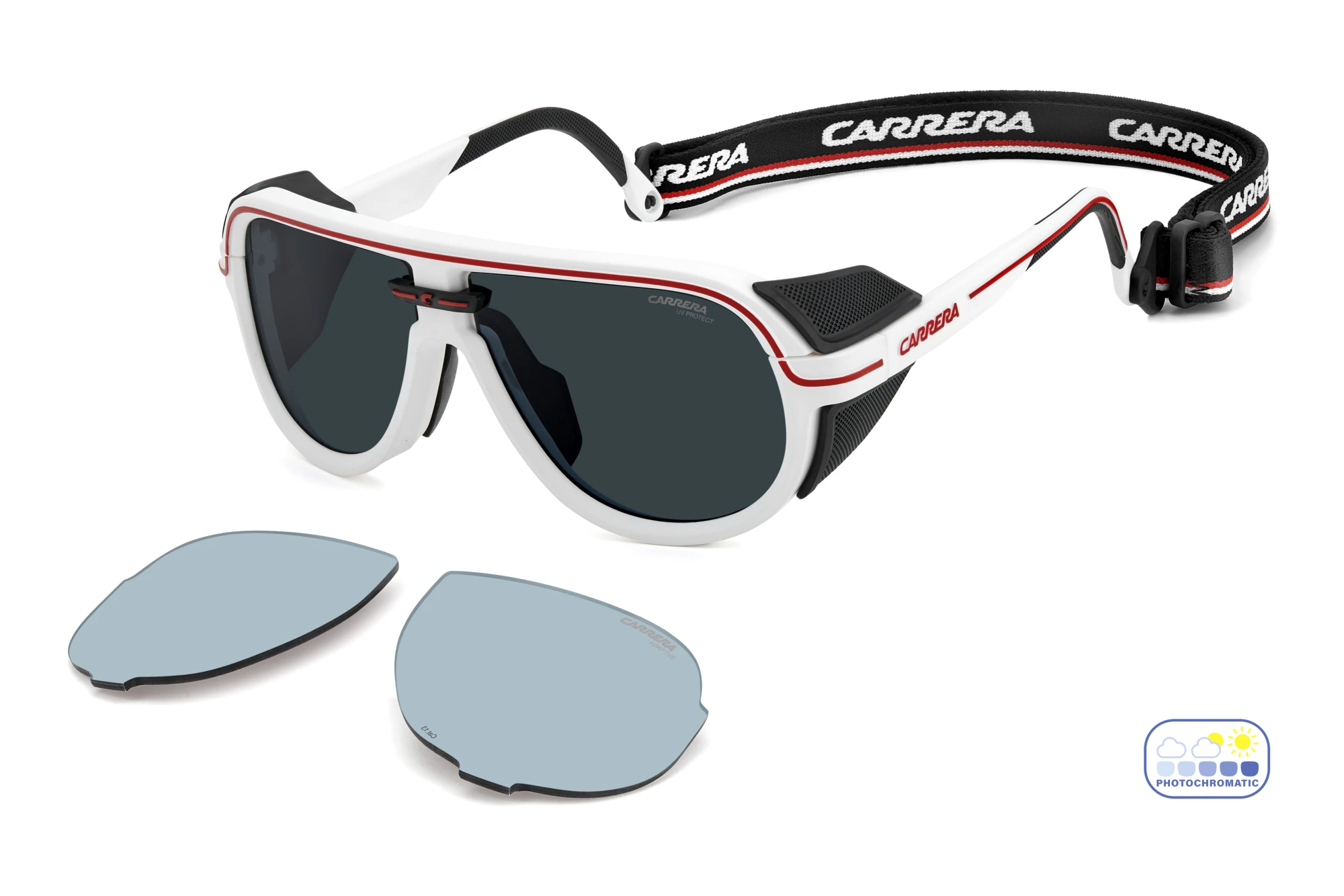 Carrera   EVEREST/S 6HT/KU BLUEMATTE WHITE