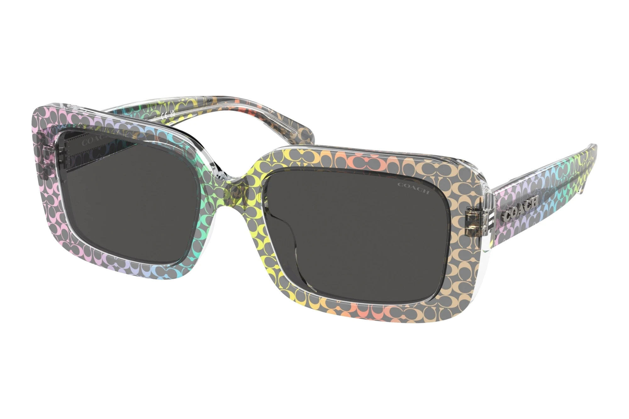 Coach   HC8380U 583587 Grey SolidSapphire Pearl Signature C