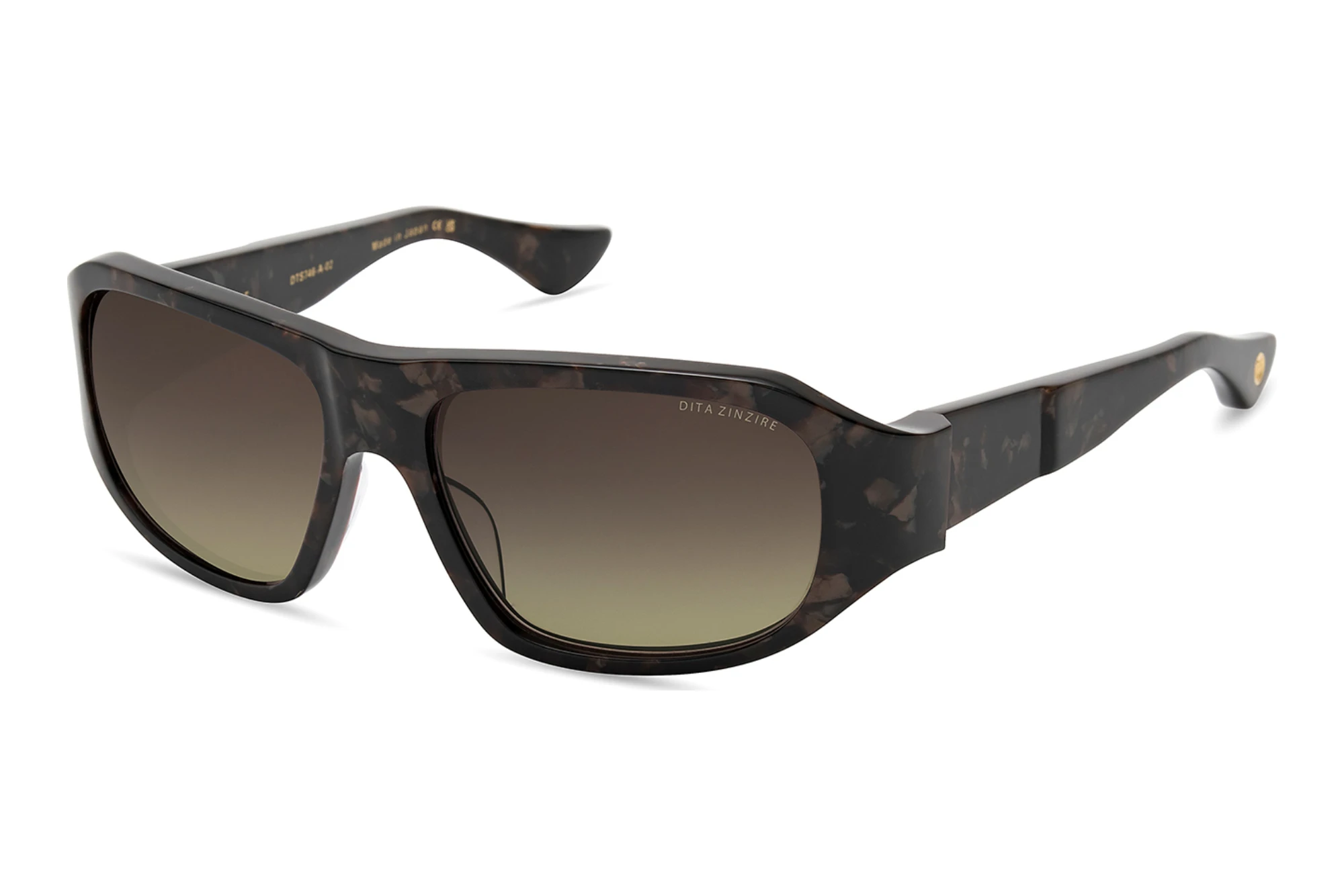 DITA   DTS-746 02A WOODLAND BROWN GRADIENTDESERT ABALONE - CHAMPAGNE