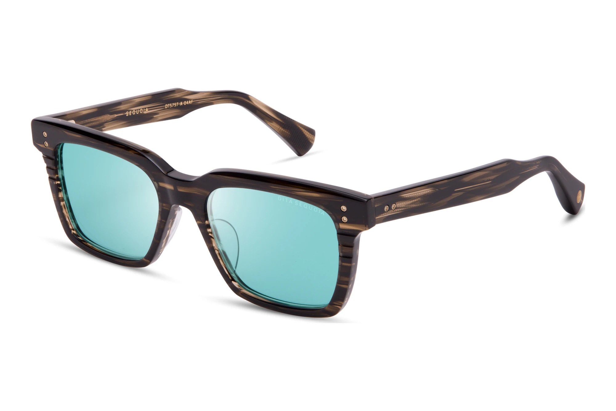 DITA   DTS-757 04A-Asian-Fit TURQUOISEBURNT TIMBER