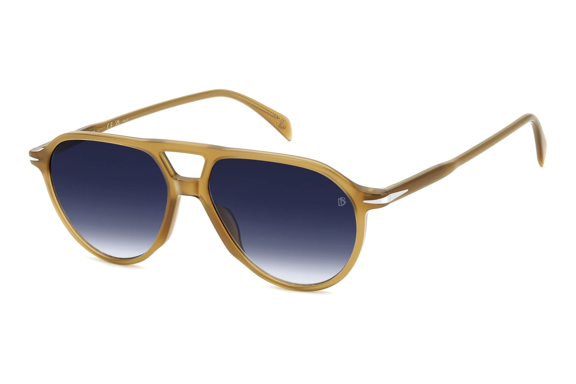 David Beckham   DB 1218/S FMP/08 BLUE SHADEDOCHRE