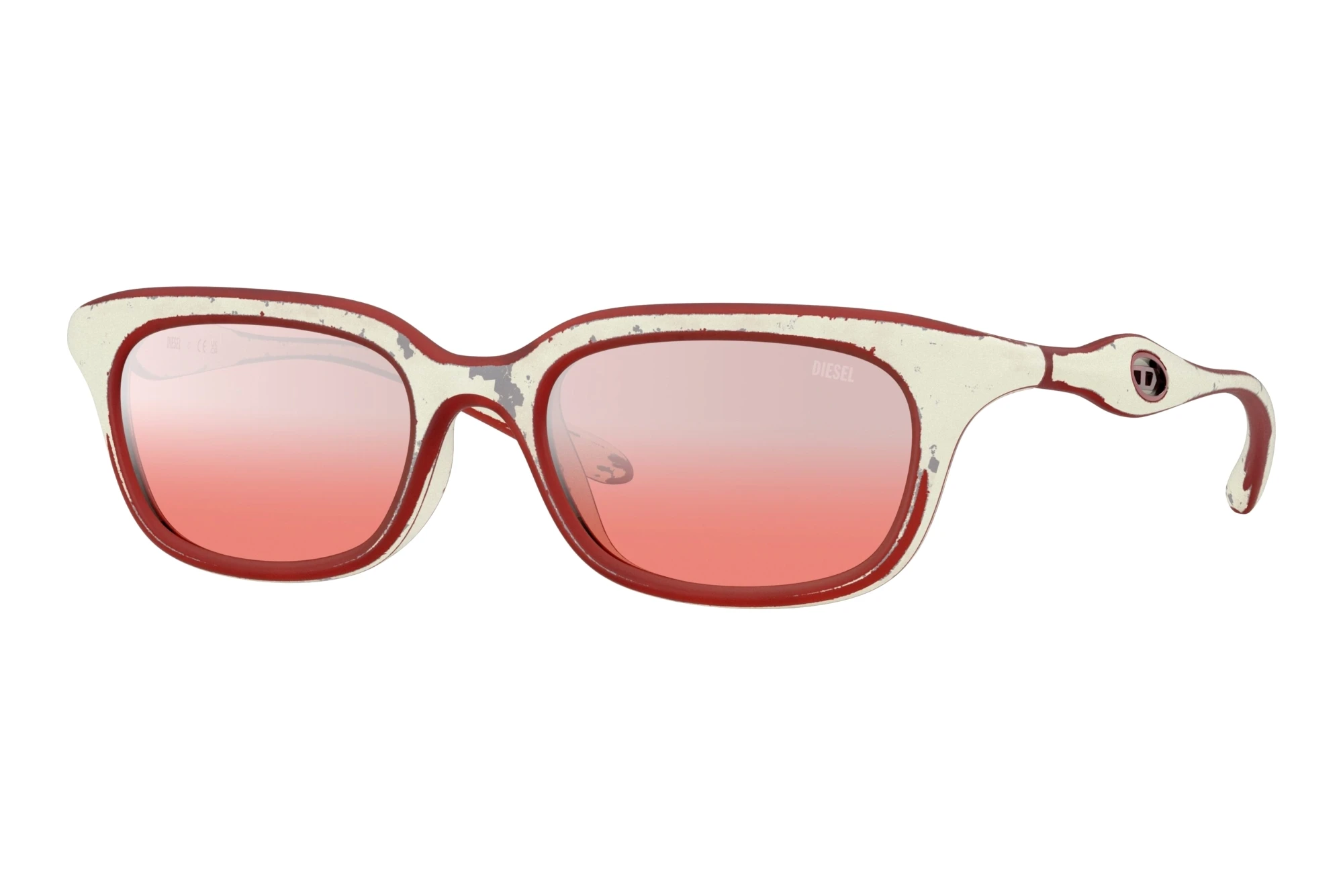 Diesel   DL3013U 20107E Gradient Mirror RedWhite Barrelling Red