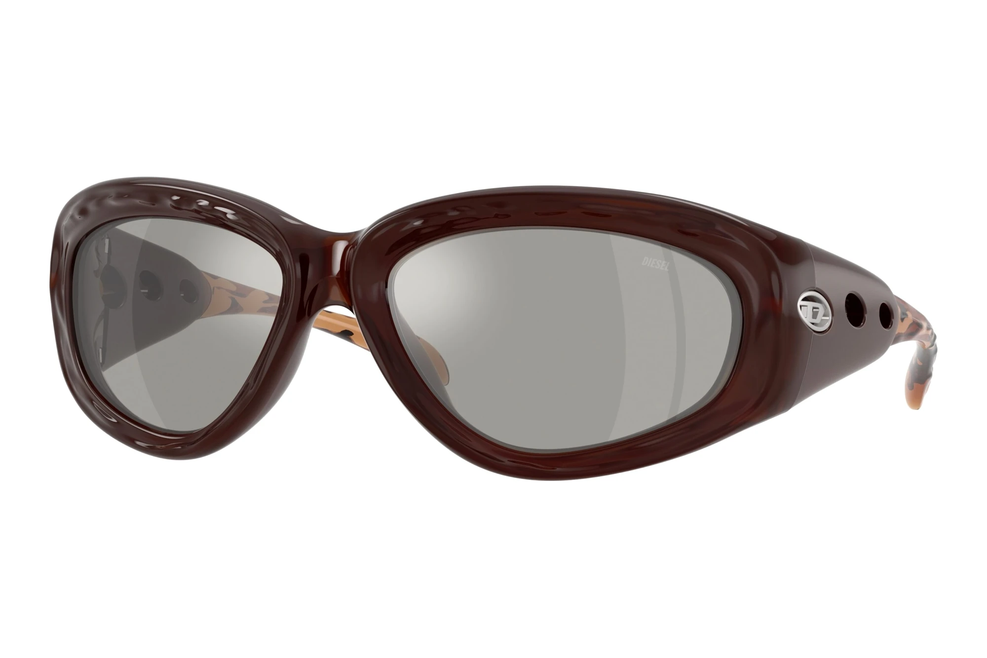 Diesel   DL3015U 20536G Light Grey Mirror SilverDark Orange