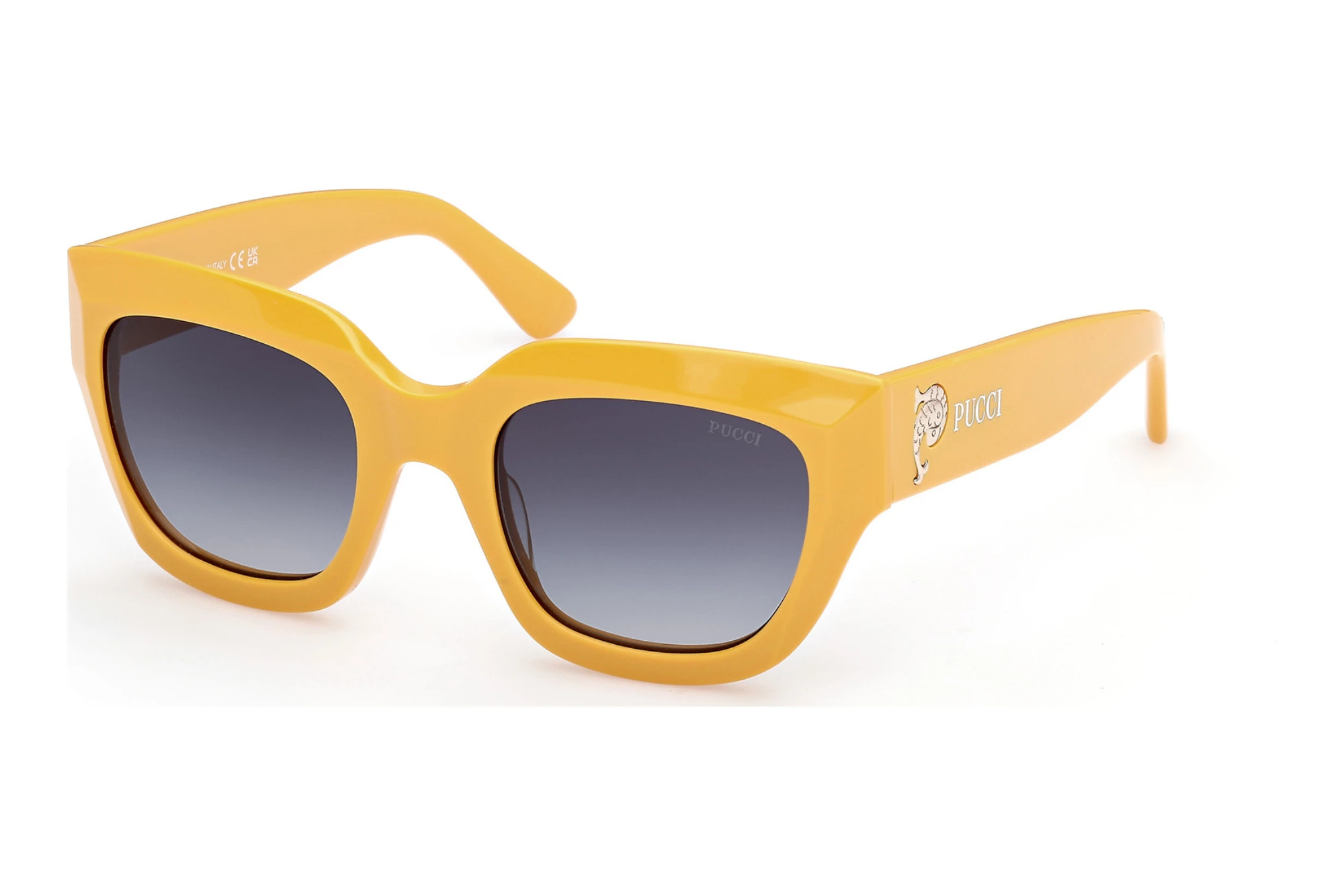 Emilio Pucci   EP0215 39W blau verlaufendGelb/Einfarbig