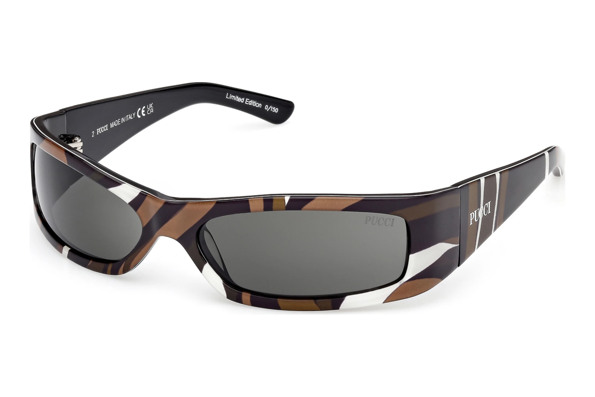 Emilio Pucci   EP0240 99A grauAnimalier/Muster