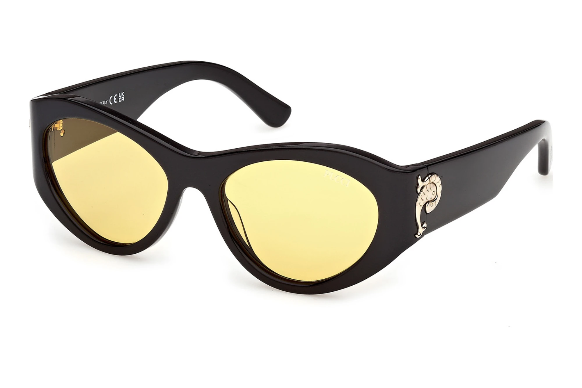 Emilio Pucci   EP0249 01E IGlänzend Schwarz