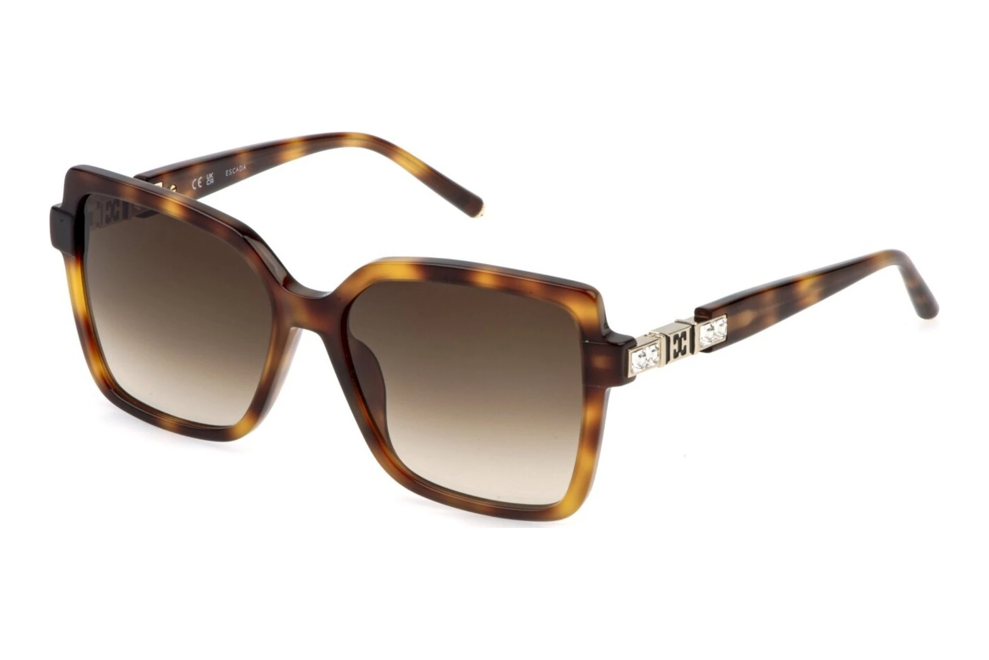 Escada   SESF79S 0752 BROWN GRADIENTSHINY DARK HAVANA