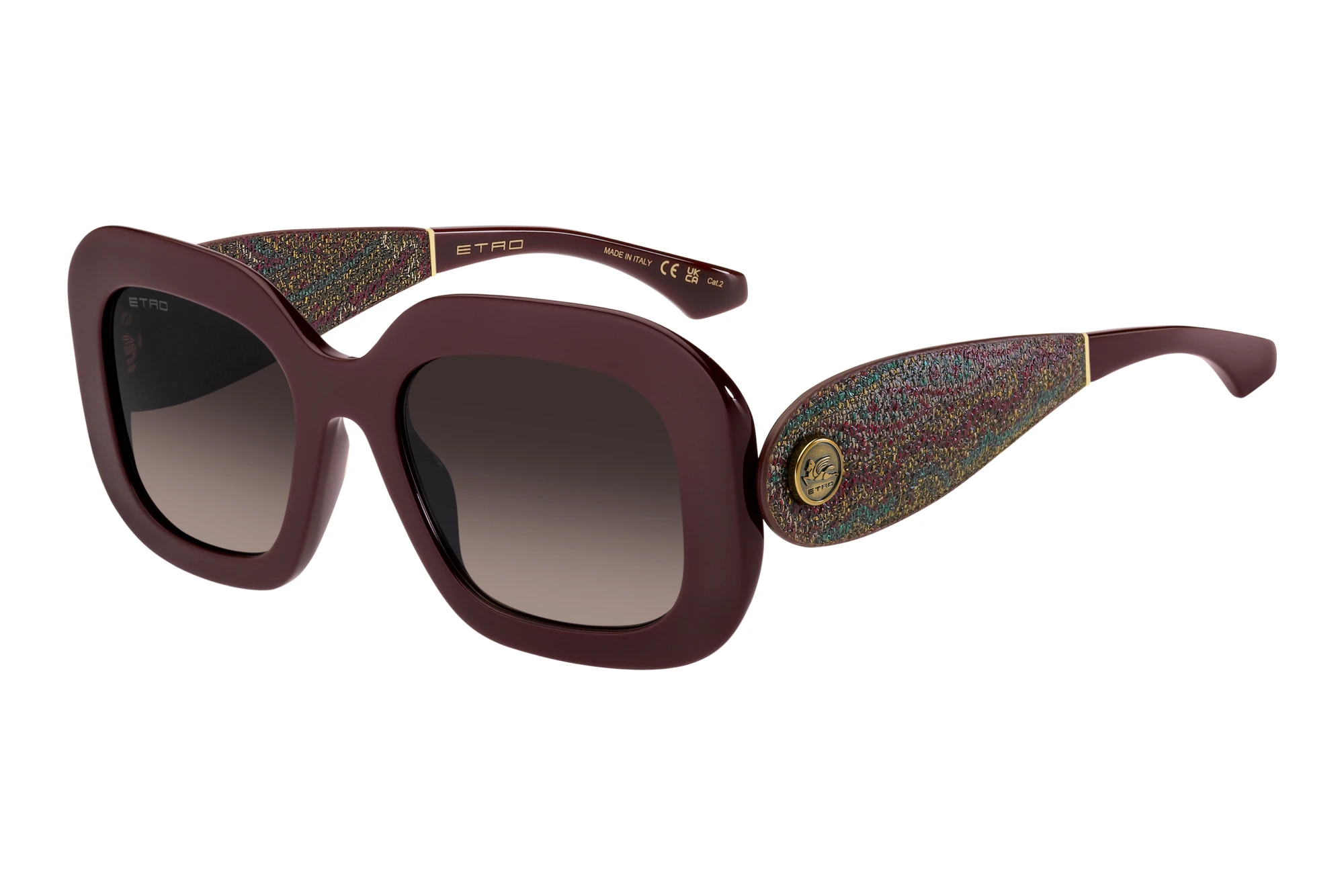 Etro   ETRO 0141/G/S LHF/HA BROWN SHADEDBURGUNDY 2