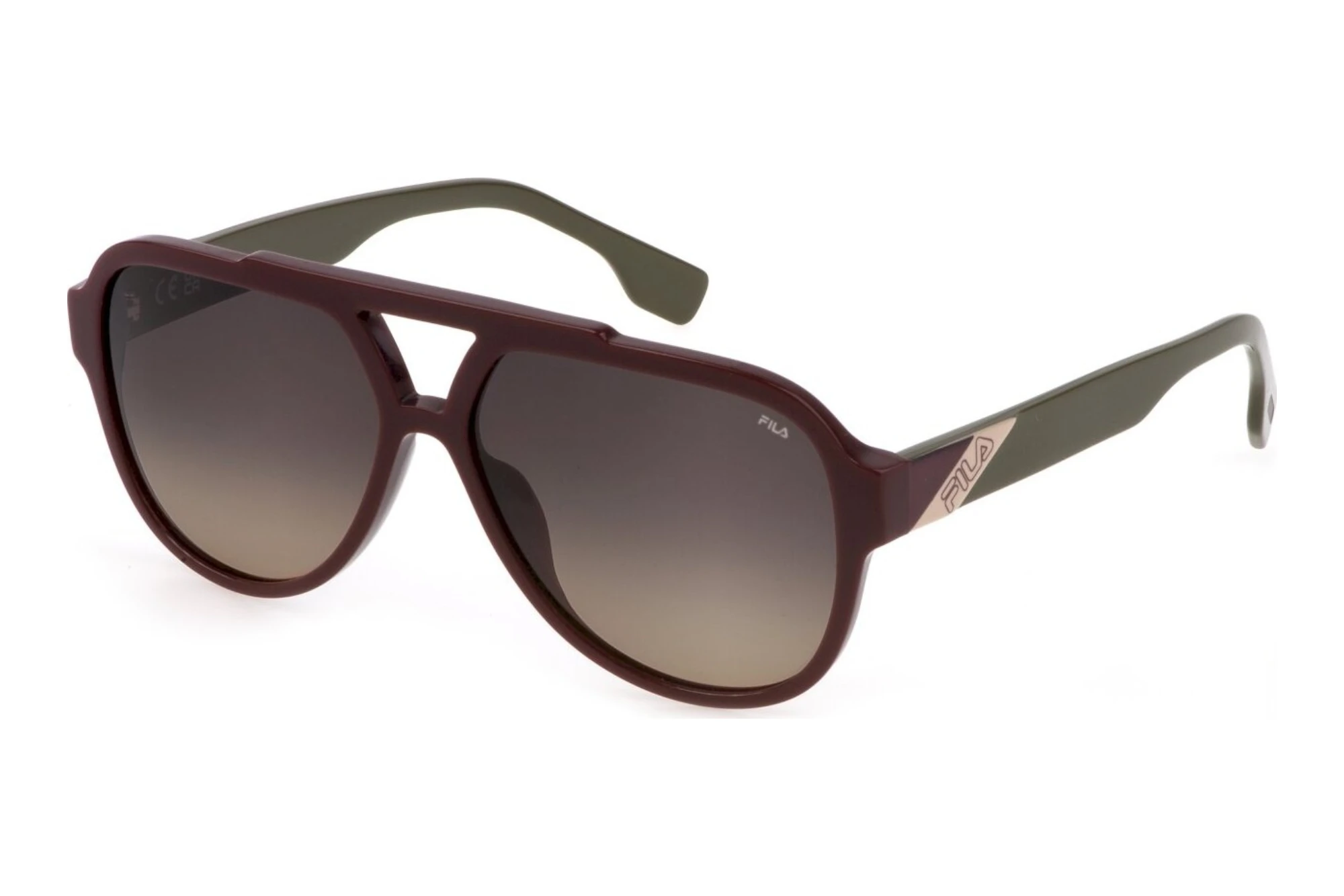 Fila   SFI459 03G6 SMOKE GRADIENT BROWNSHINY FULL RED