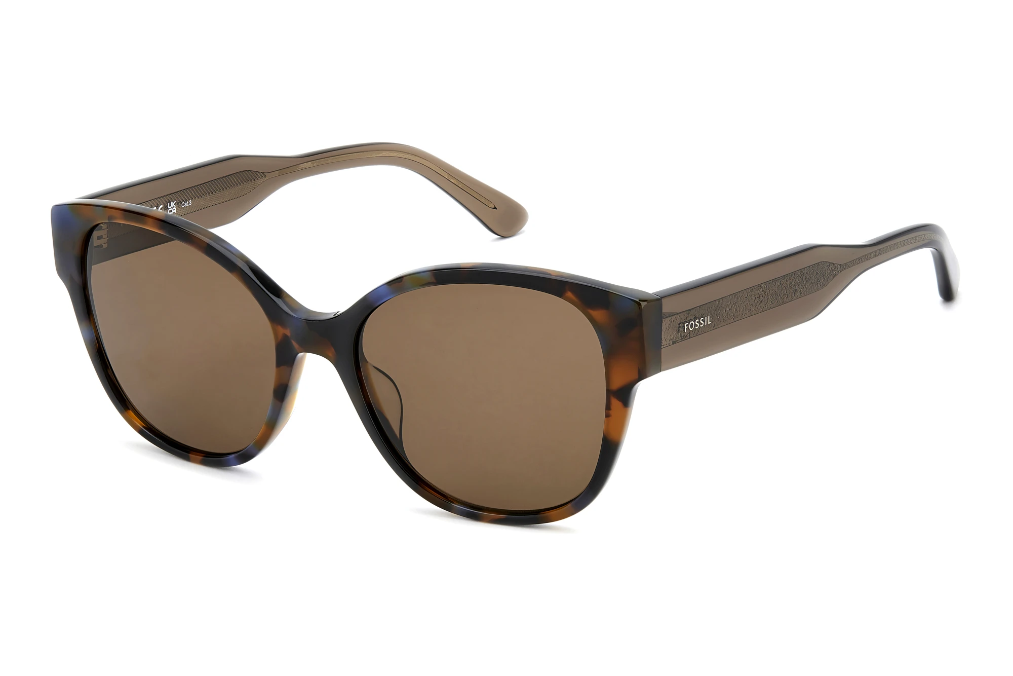 Fossil   FOS 2170/G/S X8Q/70 BROWNBROWN BLUE HAVANA