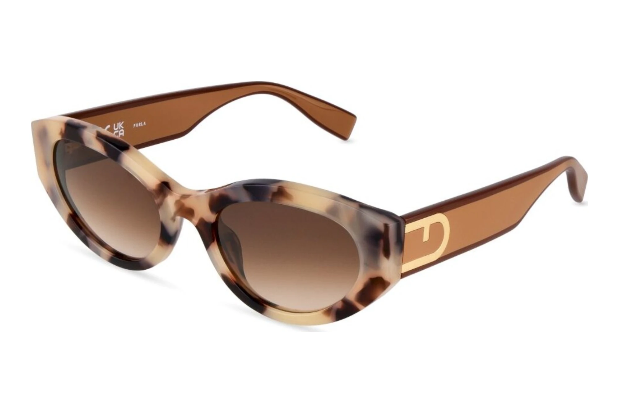 Furla   SFU976 0XA5 BROWN GRADIENTSHINY OPAL BROWN/WHITE HAVANA