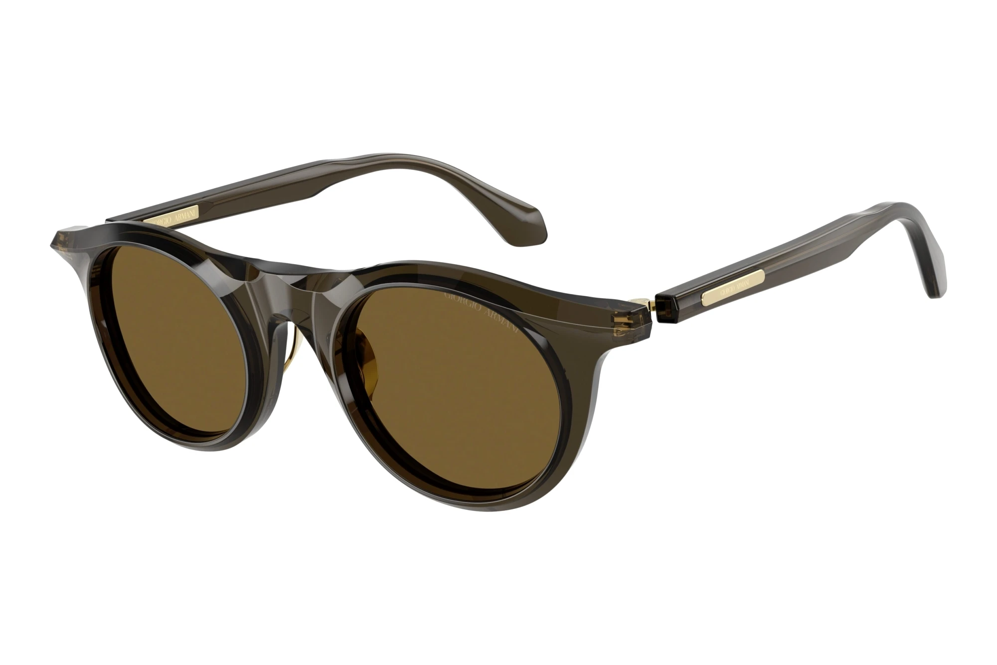 Giorgio Armani   AR8258 641973 Dark BrownTransparent Green