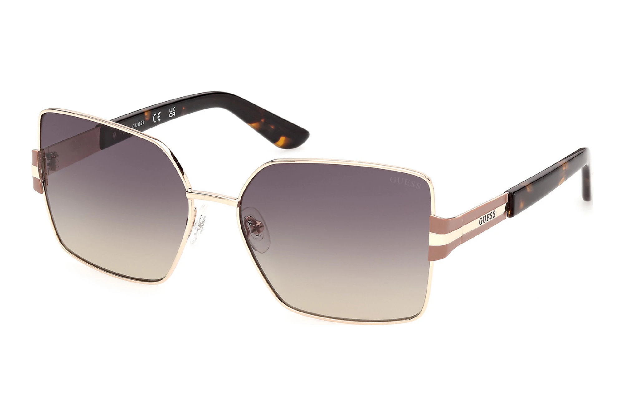 Guess   GU00357 32B grau verlaufendGlänzend Blassgold