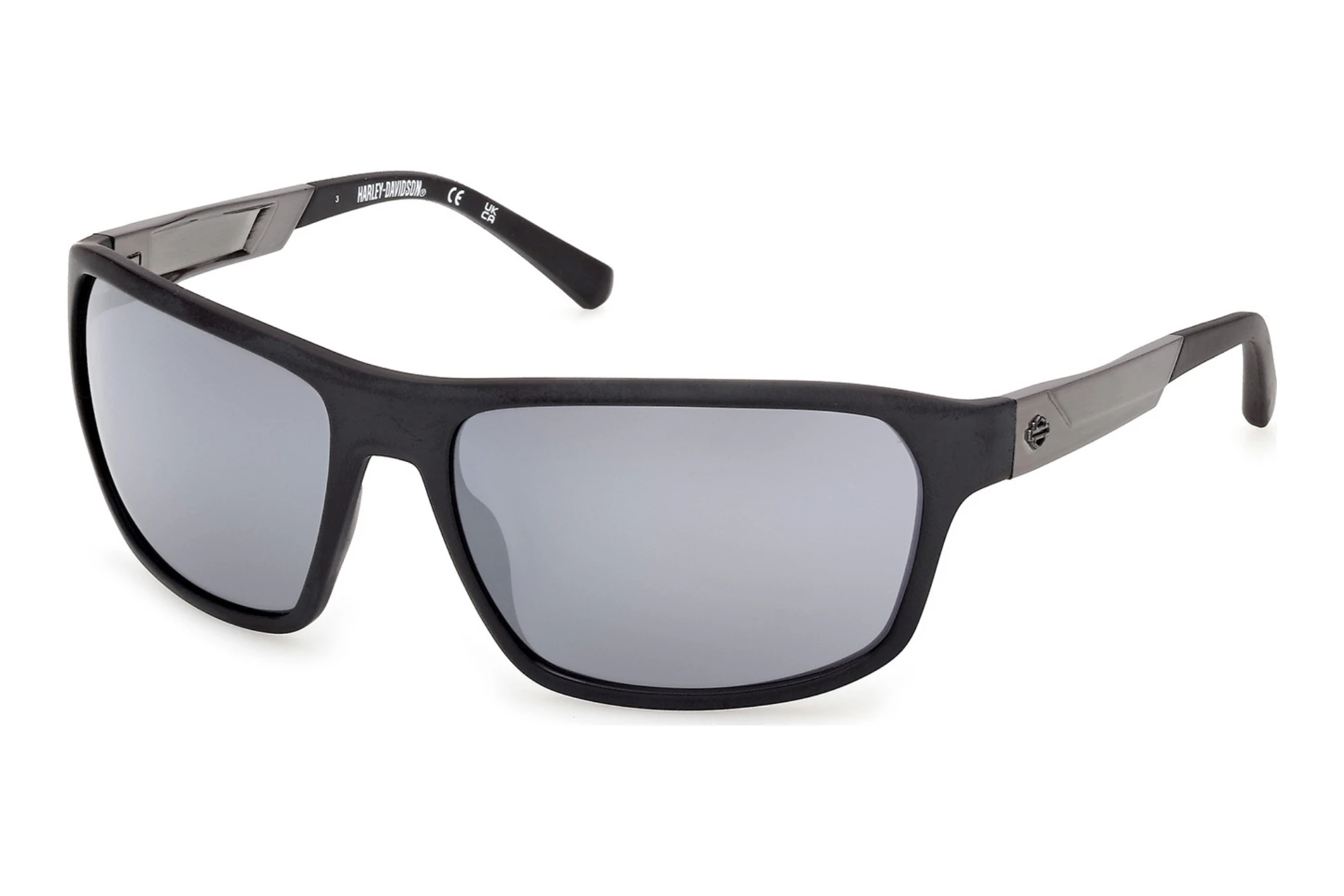 Harley-Davidson   HD00027 02C grau verspiegeltMatt Schwarz