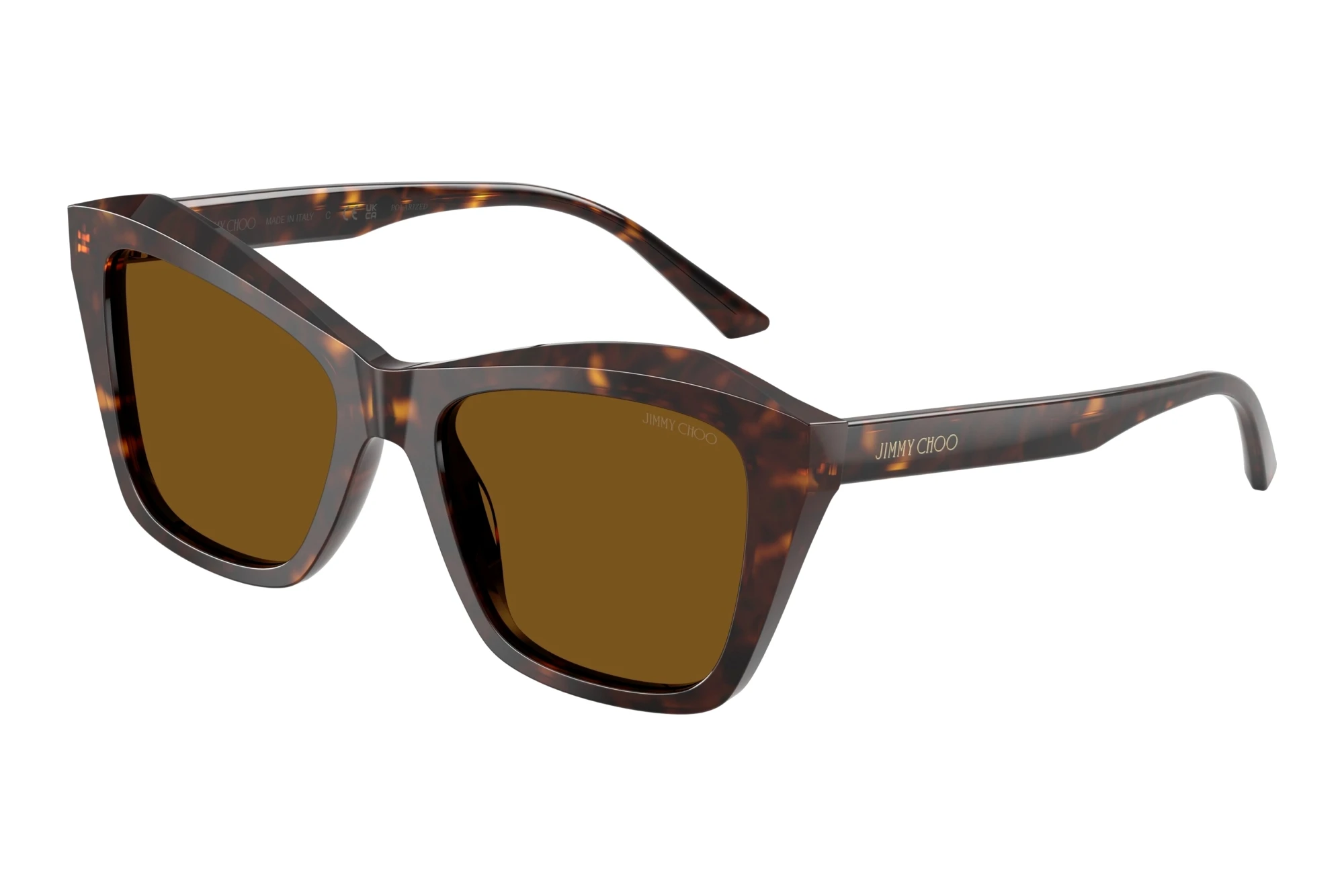 Jimmy Choo   JC5076 500283 Dark Brown PolarizedHavana
