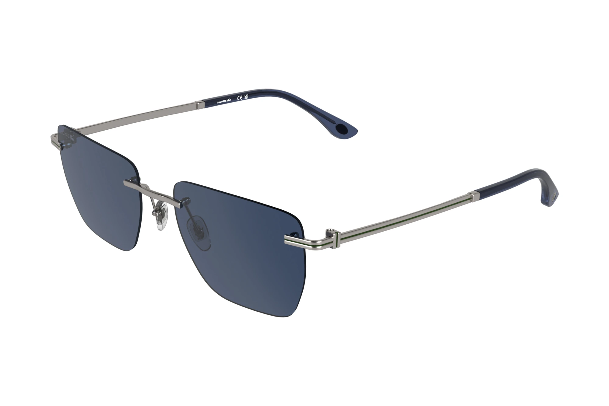 Lacoste   L282S 038 _L282SMATTE GUNMETAL/BLUE