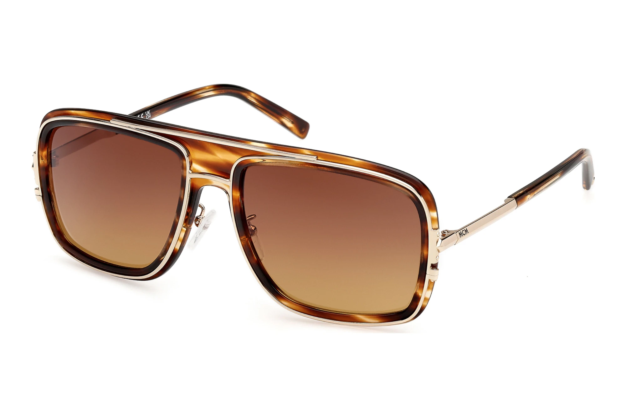 MCM Worldwide   MW0017-H 56F braun verlaufendHavanna/Gestreift