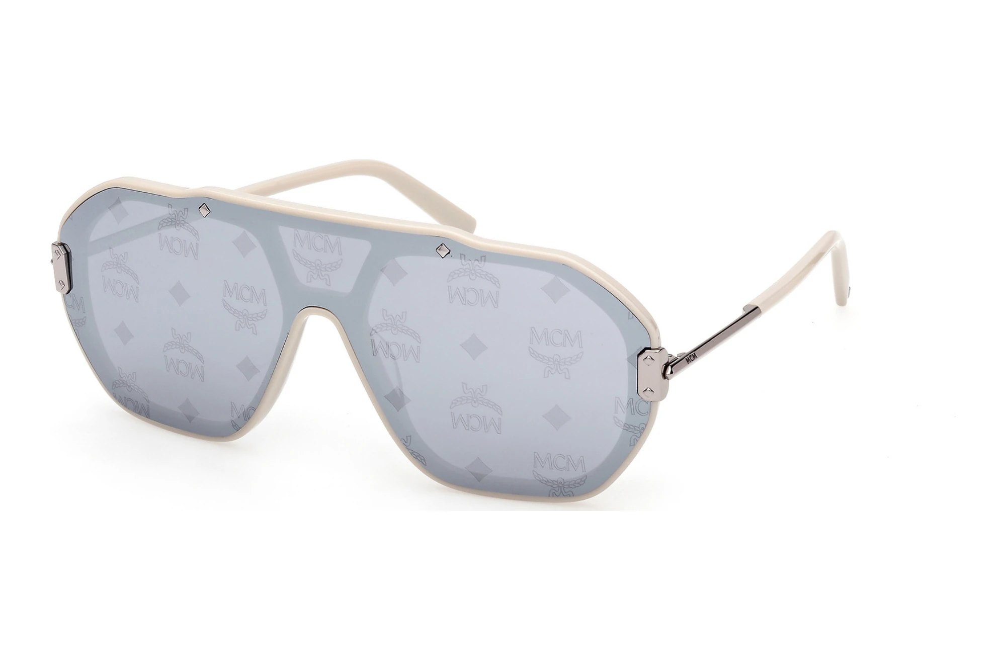 MCM Worldwide   MW0039 57C grau verspiegeltGlänzend Beige