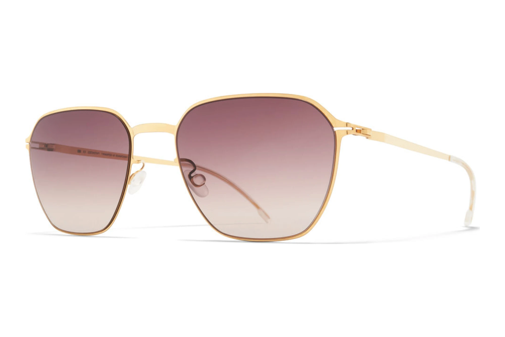 MYKITA   ANDERS SUN 013 Cedar Brown GradientGlossy Gold