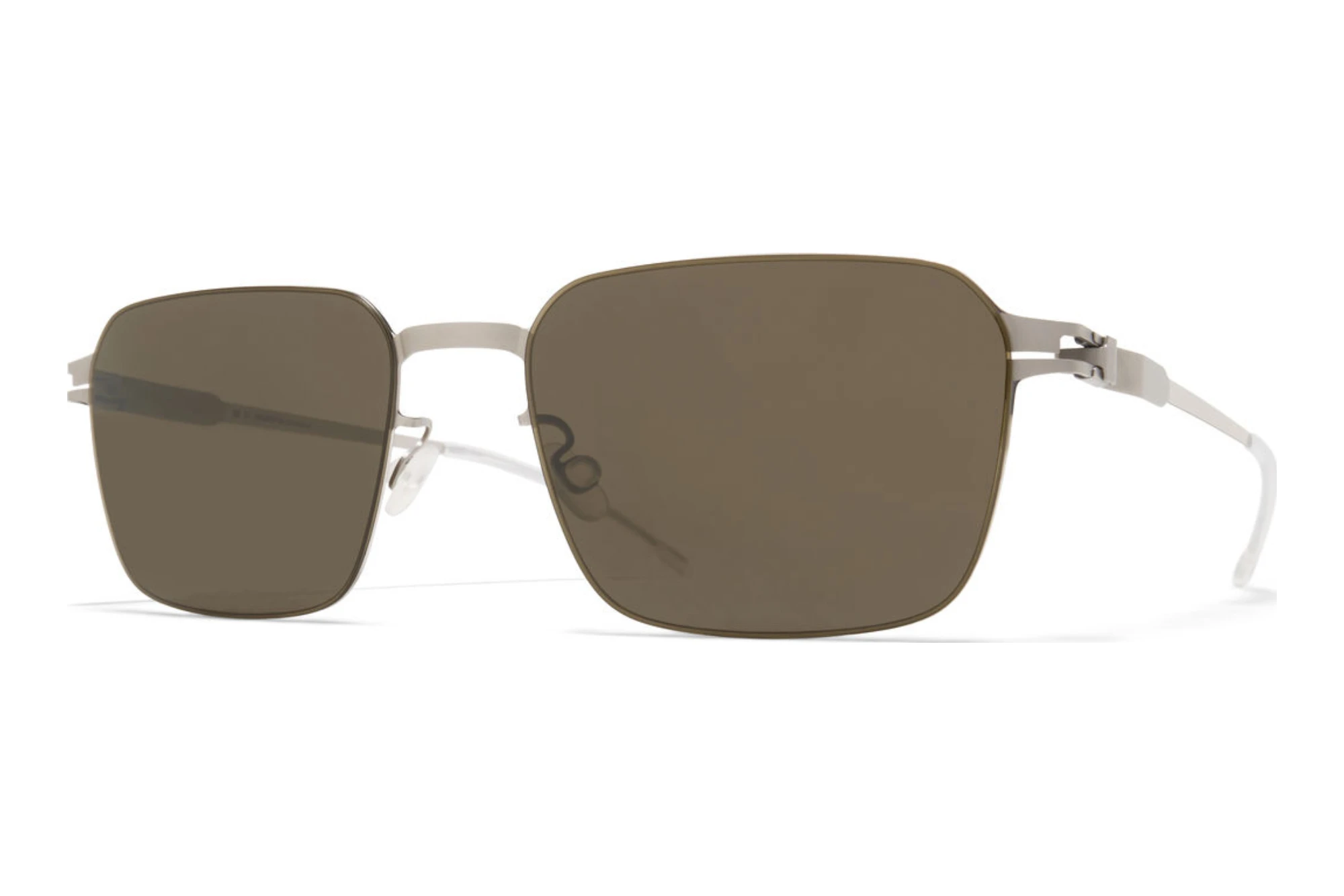 MYKITA   ARVIN SUN 919 Rawbrown SolidCashmere Silver/Shiny Silver
