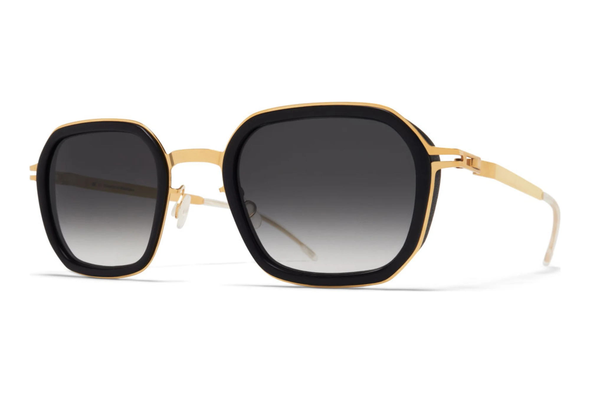 MYKITA   BEAM SUN 585 Rawblack GradientMH7-Pitch Black/Glossy Gold