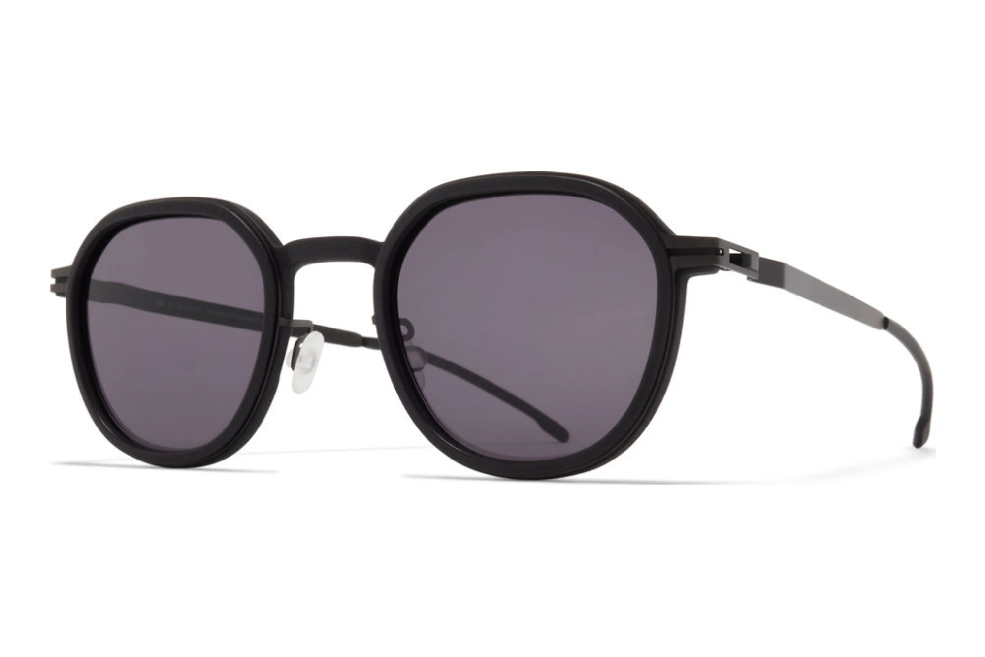 MYKITA   BIRCH 579 Coolgrey SolidMH6-Pitch Black/Black