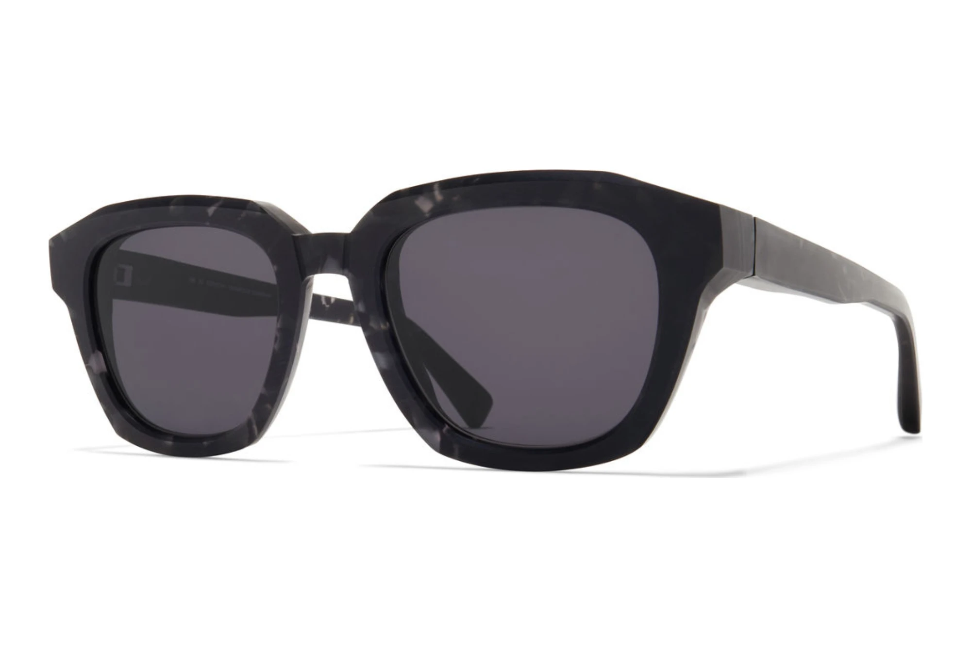 MYKITA   KIENE SUN 801 Coolgrey SolidC178-Chilled Raw Black Havana/