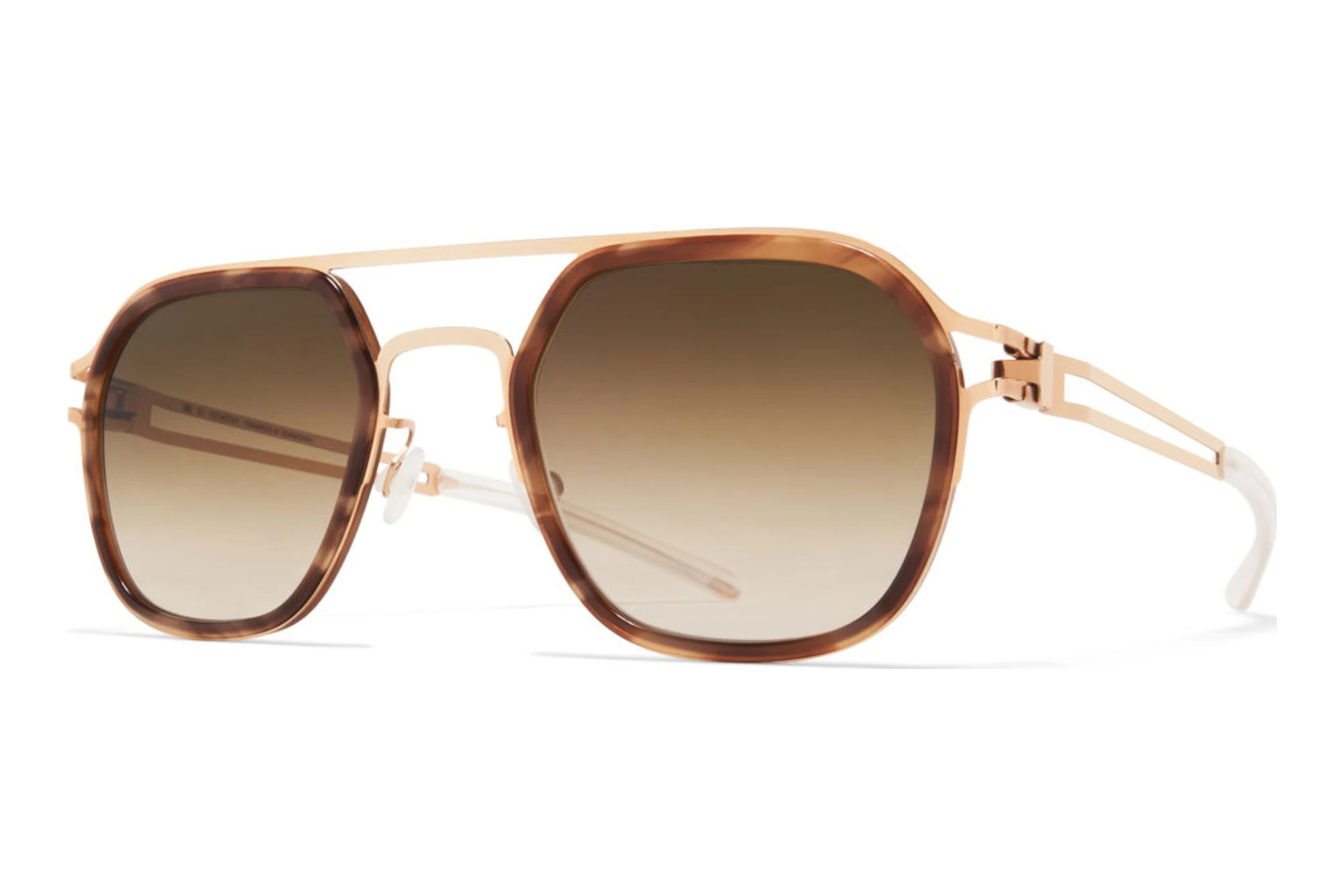 MYKITA   LEELAND 796 Rawbrown GradientA80-Champagne Gold/Galapagos