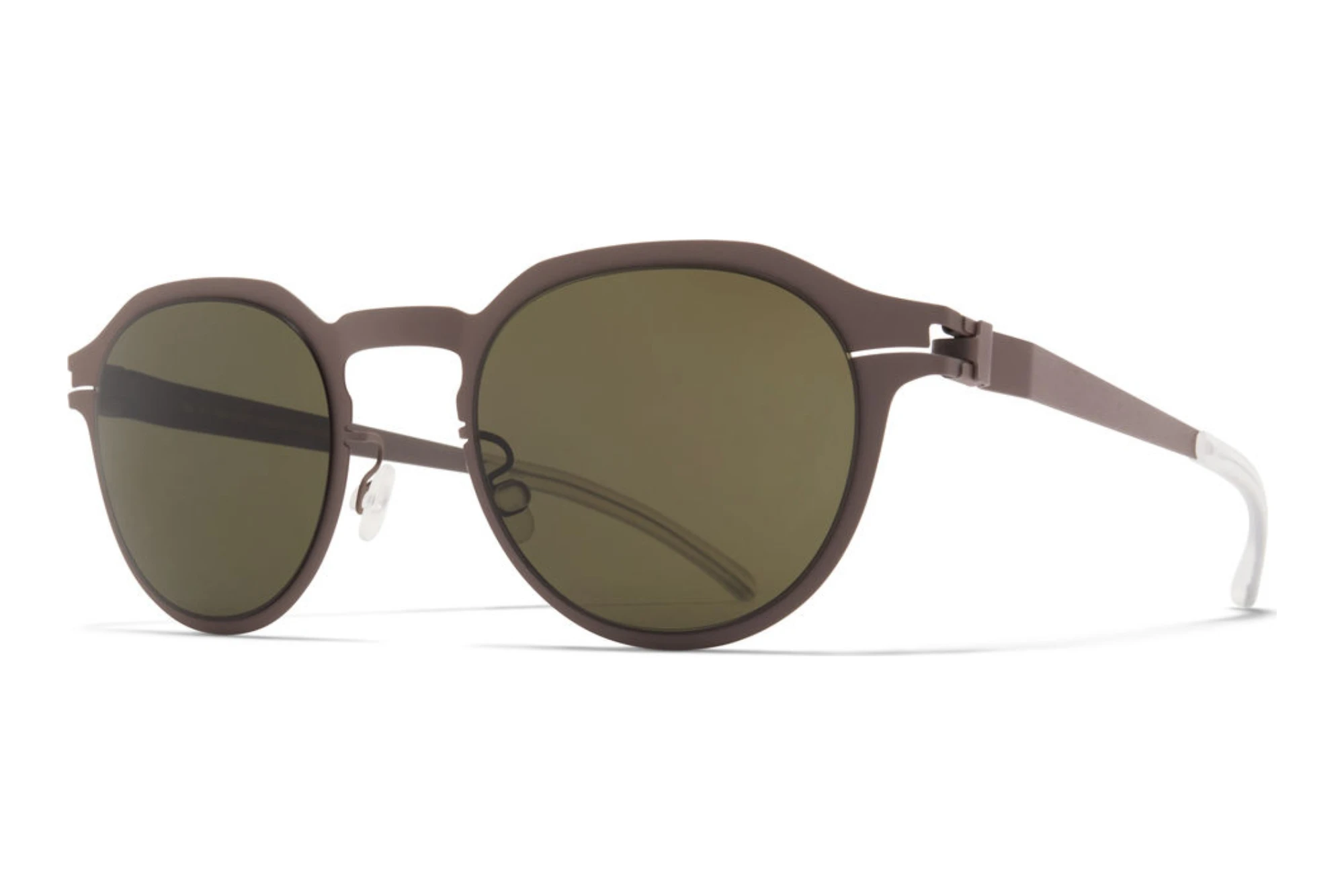 MYKITA   LEON SUN 223 Rawgreen SolidMole Grey