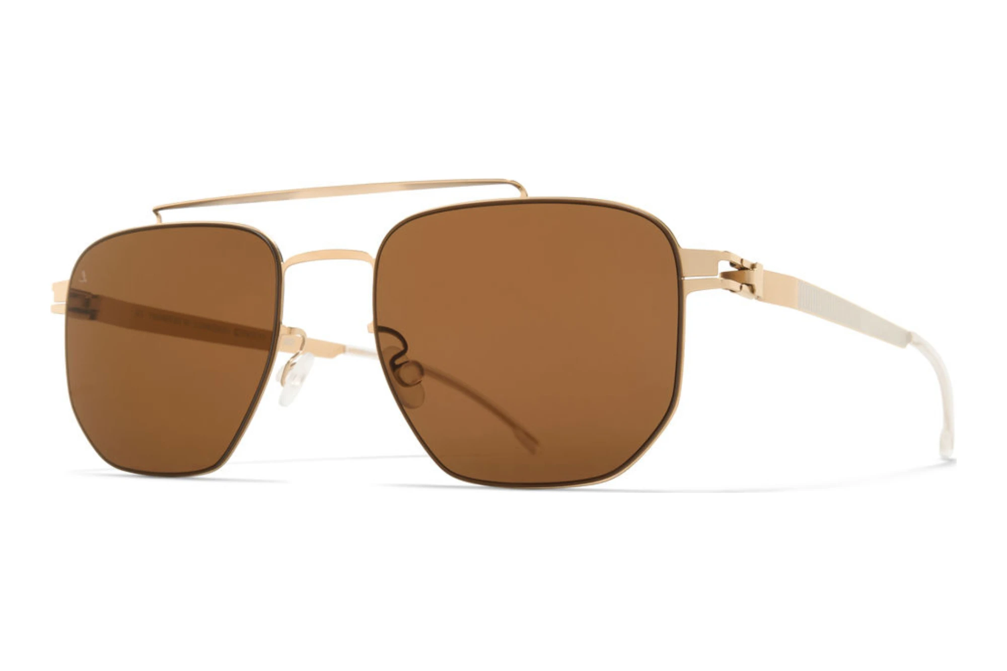MYKITA   ML05 SUN 332 Leica Brown 85 SolidLeica Light Champagnegold