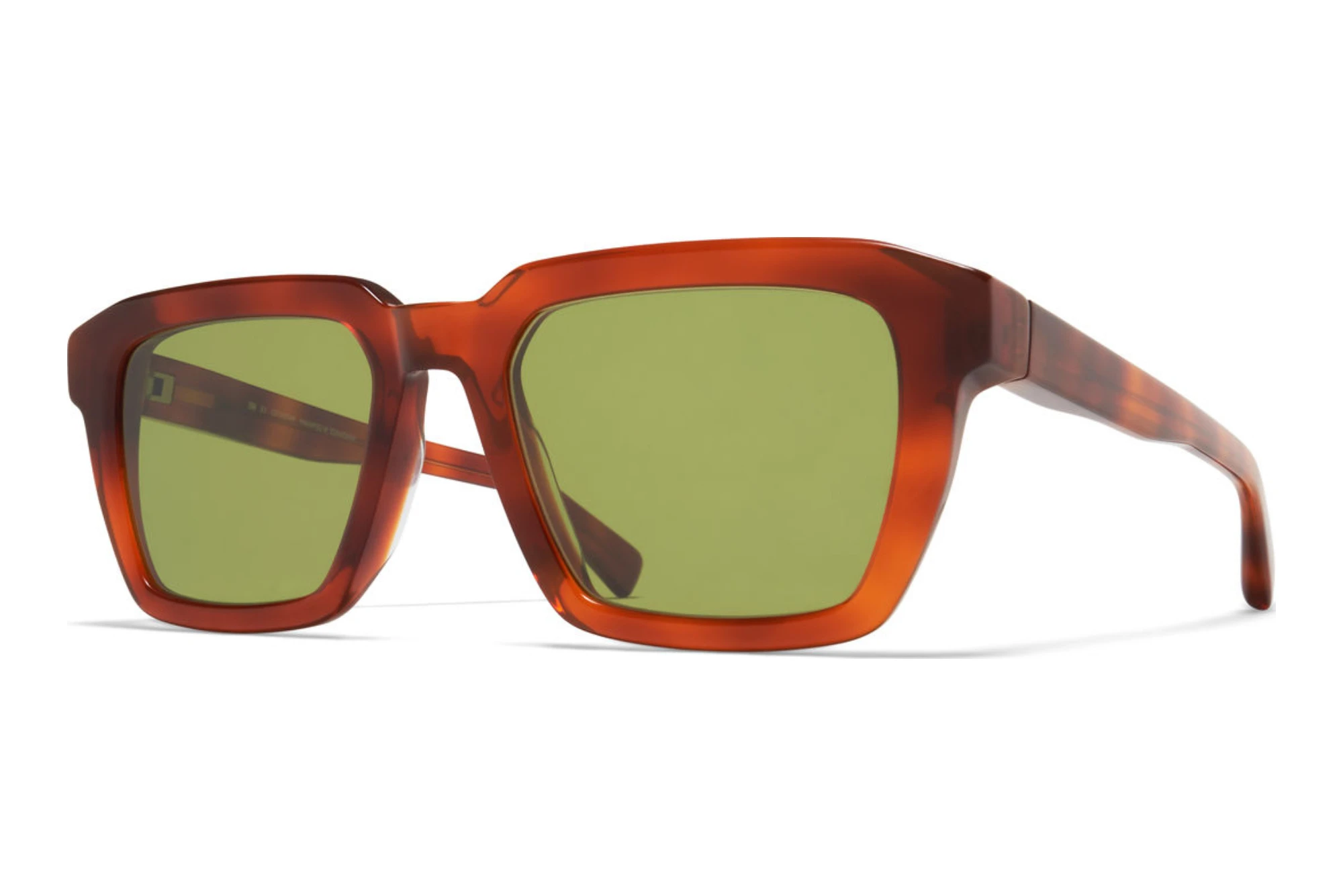 MYKITA   SOMA SUN 620 Euphosgreen SolidC214-Soft Havana/Shiny Silver