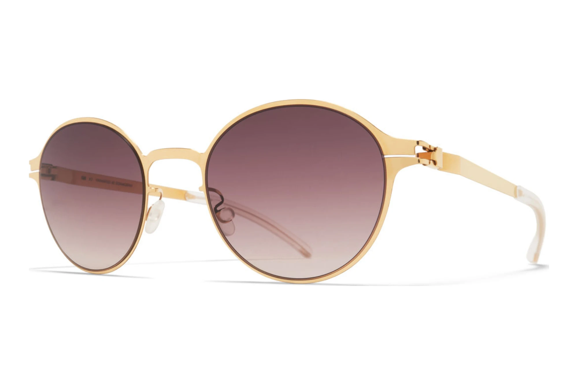 MYKITA   WIM SUN 13 Cedar Brown GradientGlossy Gold
