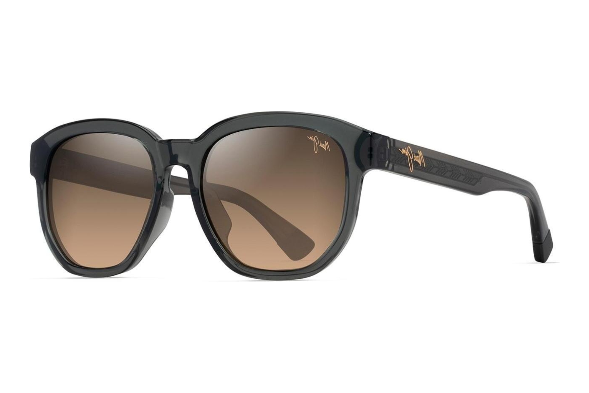Maui Jim   Akahai AF HS646-14 HCL® BronzeShiny Trans Dark Grey