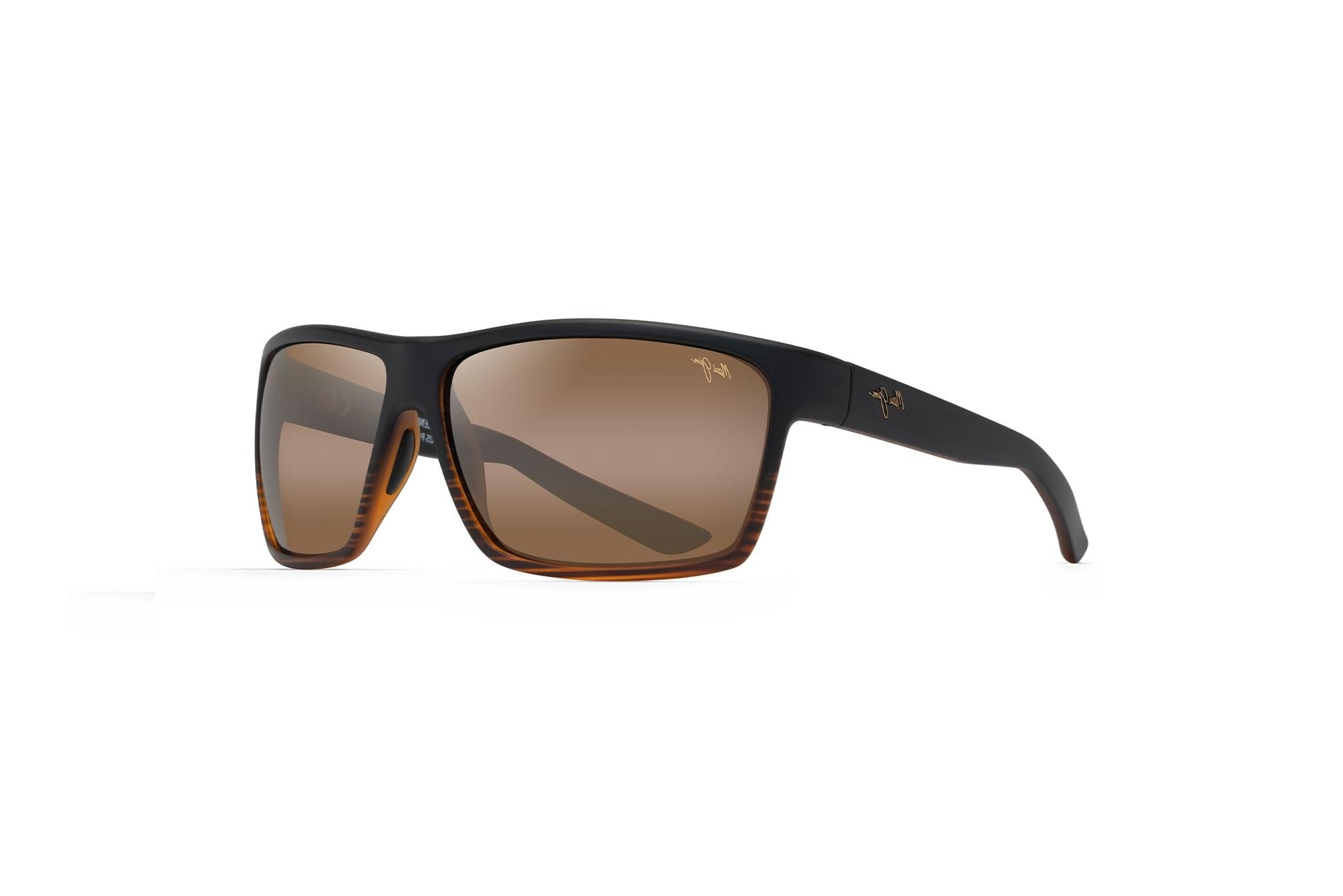 Maui Jim   Alenuihaha H839-25C HCL® BronzeDark Brown Stripe