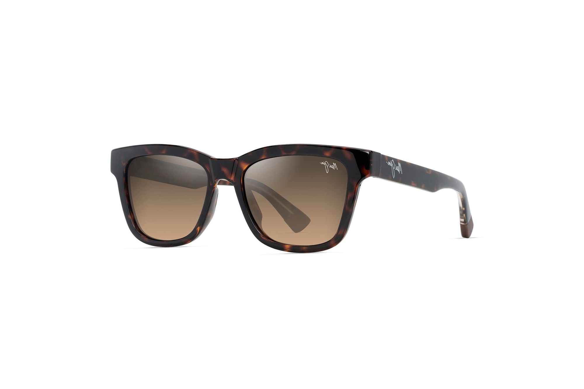 Maui Jim   Hanohano HS644-10 HCL® BronzeShiny Dark Havana w/Trans Yllw