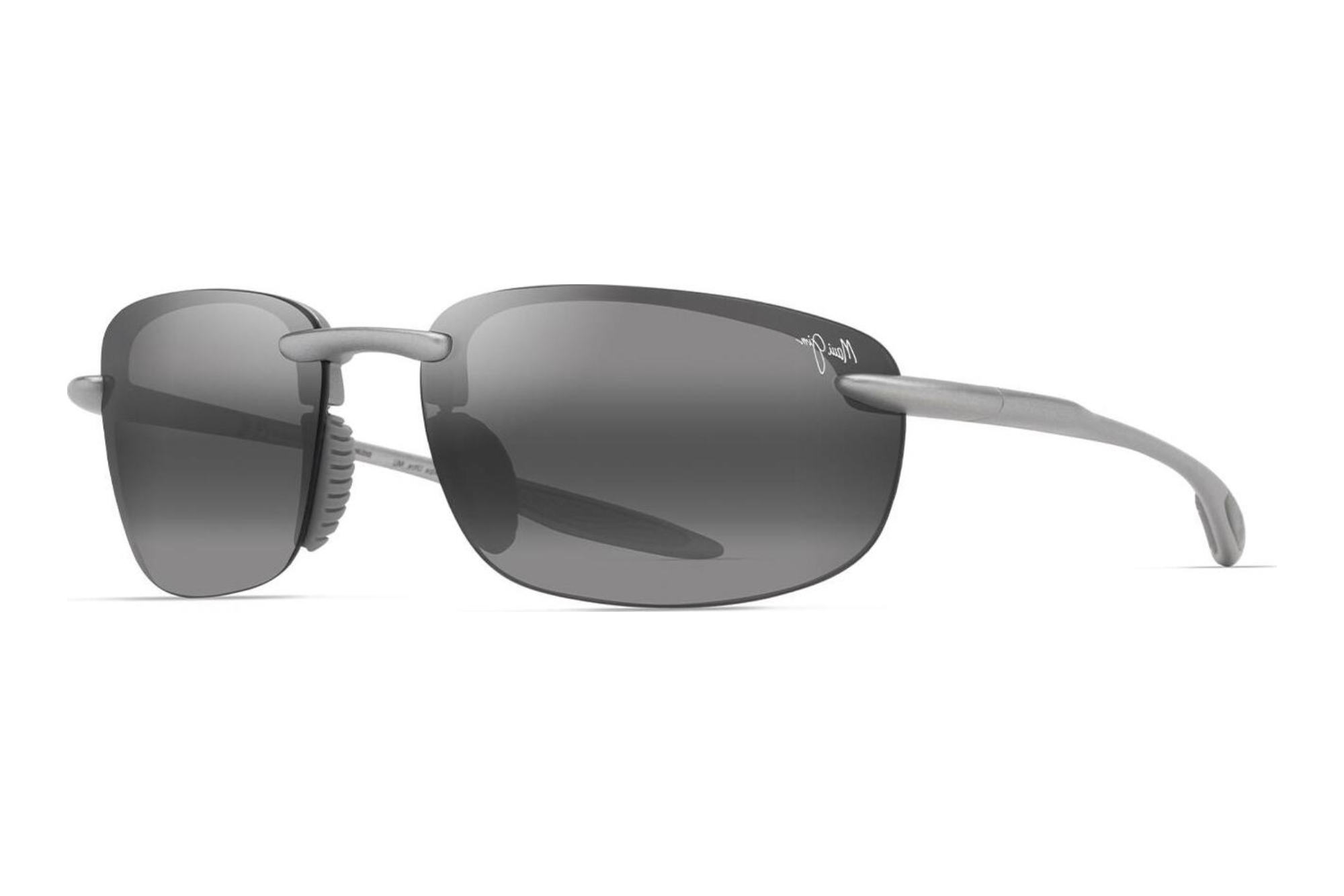 Maui Jim   Hookipa Ultra 676-17 Neutral GreyMetal Matte Silver